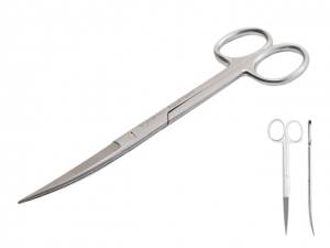 Scissors Curved 11,5cm - nożyczki wygięte