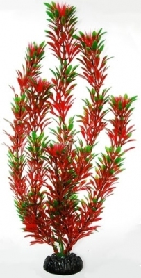 Sztuczna roślina akwariowa Arychnik czerwono-zielony 20cm HAILEA