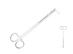 L-Scissors 20cm - nożyczki z ostrzem pod kątem