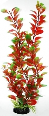 Sztuczna roślina akwariowa Ludwigia czerwono-zielona 20cm HAILEA