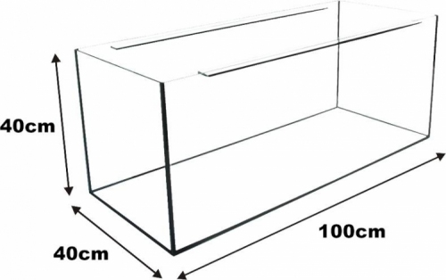 AKWARIUM 100x40x40 GlassMax