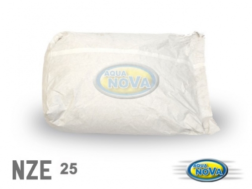 ZEOLIT 25KG W BIAŁYM  PAPIEROWYM  WORKU  AQUA NOVA