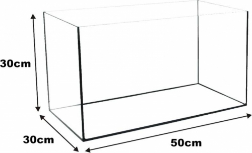 AKWARIUM 50x30x30 AptiGlass