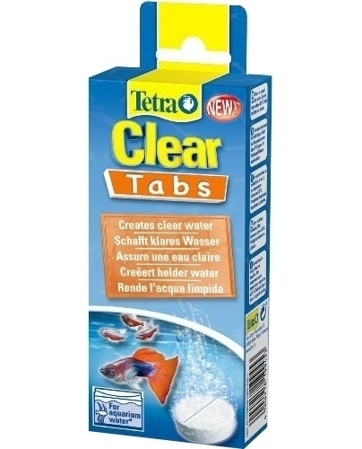 Tetra Clear Tabs 12 Tabs - śr. klarujący wodę