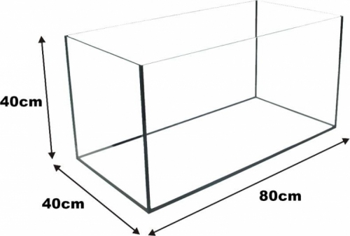 AKWARIUM 80x40x40 AptiGlass