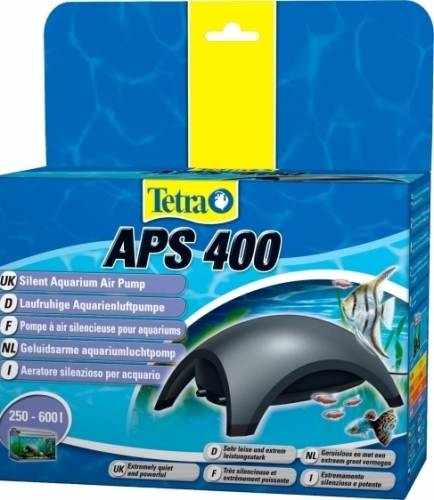 Tetra APS 400 - pompa napow.do akw 250-600l dwa wyj.czarna